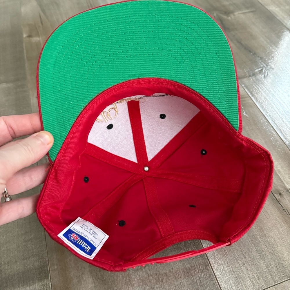 San Francisco 49ers Hat Snapback Baseball‎ Cap Team NFL Red Stitched Football - Picture 6 of 8